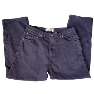 LEVI'S 505 Mens 34x28 ACTUAL Jeans Denim Dyed Faded Purple Regular Fit Y2K Rare